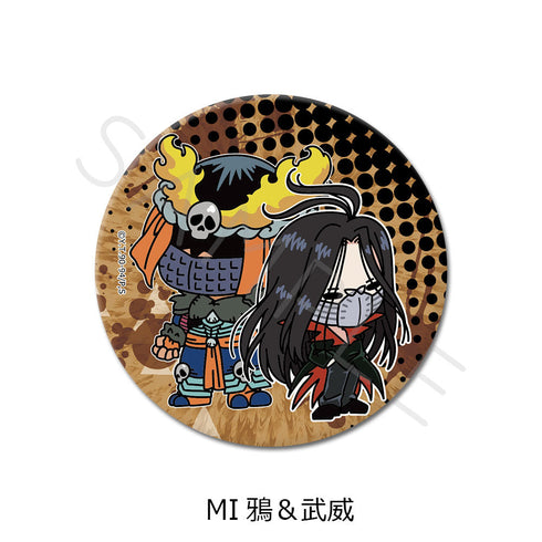 『幽☆遊☆白書』3way缶バッジ MI 鴉&武威